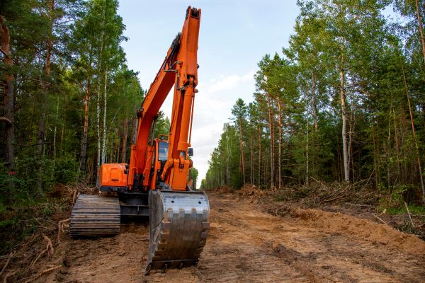 Cost of Backhoe Land Clearing in Akron